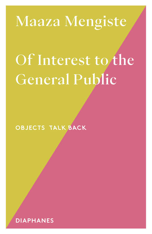 Maaza Mengiste: Of Interest to the General Public