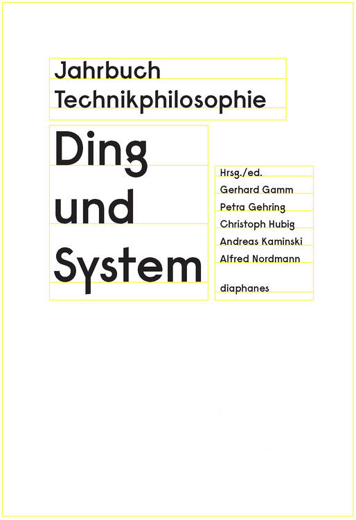 Gerhard Gamm (Hg.), Petra Gehring (Hg.), ...: Jahrbuch Technikphilosophie 2015