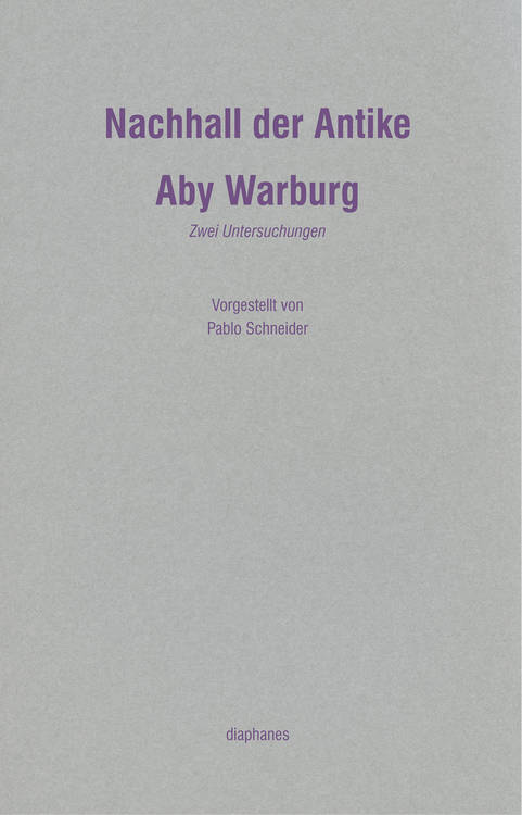 Aby Warburg: Italienische Antike im Zeitalter Rembrandts (1926)