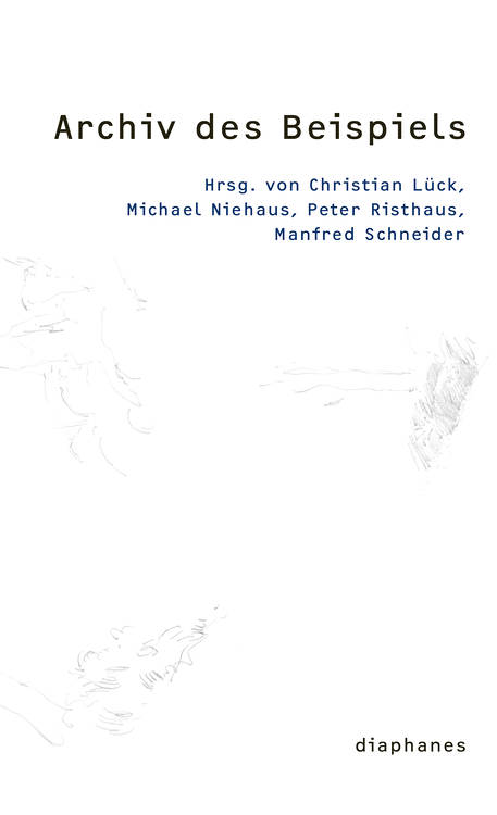 Michael Niehaus: Zufallsbeispiel. Überlegungen zu Friedrich Theodor Vischers »Ästhetik oder Wissenschaft des Schönen«