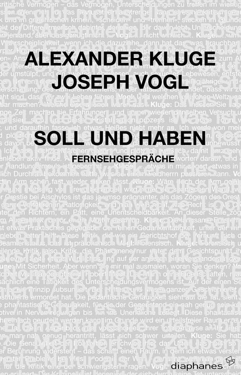 Alexander Kluge, Joseph Vogl: Was für einen Roman erzählt die Börse?